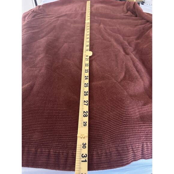 Pacific Northwest Union SEA WA Shacket shirt Men XXL Corduroy Burnt Orange - Picture 16 of 16